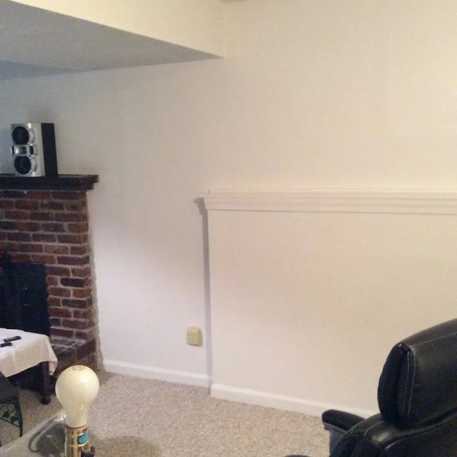 Water damage restoration completed in Wallington basement
